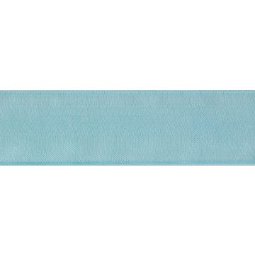 Reel of Organdie Ribbon Code A Sky Blue 12mm x 6m