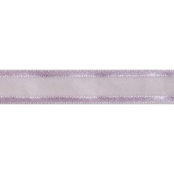 Reel of Organdie Ribbon with Satin Edge Code B Lilac 12mm x 5m