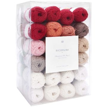 Ricorumi Christmas CAL Kit II - Christmas Baubles Yarn Colour Pack  