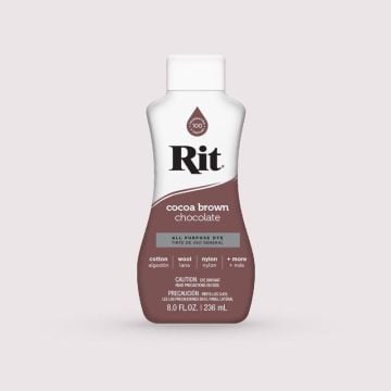 Rit Dye Liquid 20 Cocoa Brown 236ml