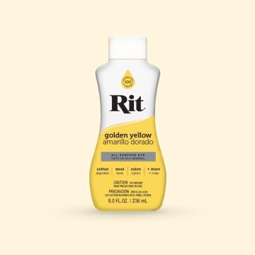 Rit Dye Liquid 42 Golden Yellow 236ml