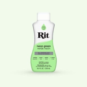Rit Dye Liquid 21 Neon Green 236ml