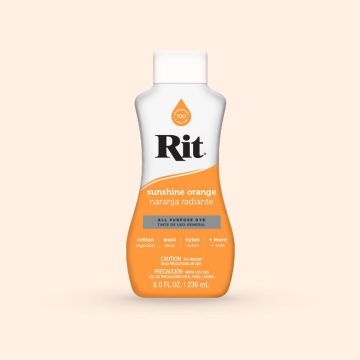 Rit Dye Liquid 43 Sunshine Orange 236ml