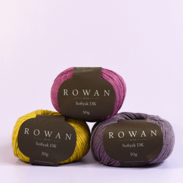 Rowan Softyak DK Yarn 50 grm Ball