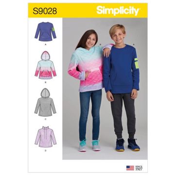 Simplicity Sewing Pattern 9027 (HH) - Childrens & Girls Lined Coat Age 3-6 9027HH Age 3-6