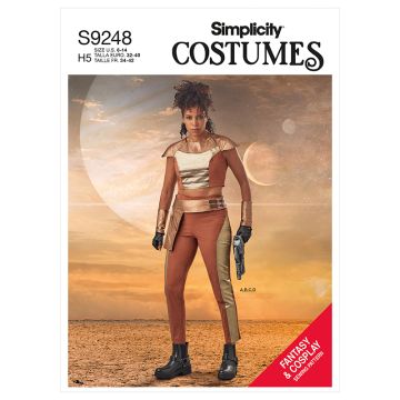 Simplicity Sewing Pattern 9248 (H5) - Misses Costume 6-14 S9248H5 6-14