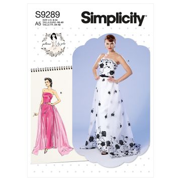 Simplicity Sewing Pattern 9289 (A5) - Misses Dress 6-14 S9289A5 6-14