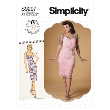 Simplicity Sewing Pattern 9297 (A5) - Misses Dress 6-14 S9297A5 6-14