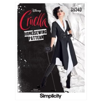 Simplicity Sewing Pattern 9340 (R5) - Misses Costume 14-22 SS9340R5 14-22