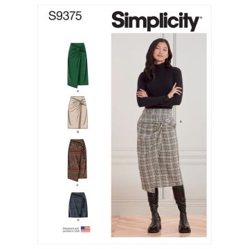 Simplicity Sewing Pattern 9375 (H5) - Misses Skirts 6-14 SS9375H5 6-14
