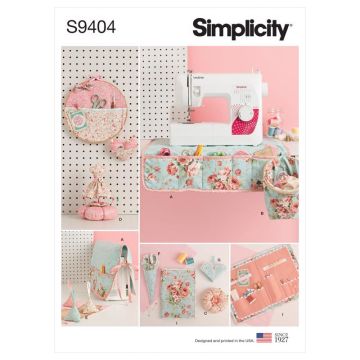 Simplicity Sewing Pattern 9404 (OS) - Sewing Room Accessories One Size SS9404OS One Size