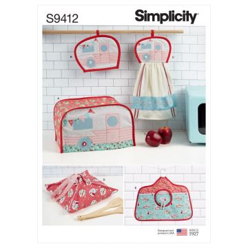 Simplicity Sewing Pattern 9412 (OS) - Kitchen Accessories One Size SS9412OS One Size