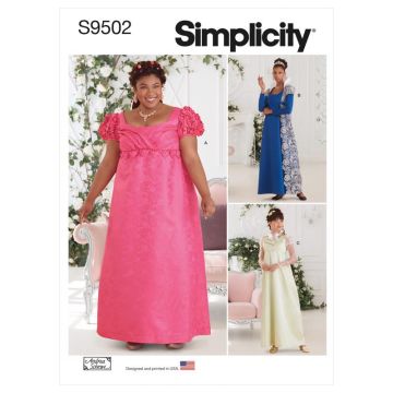 Simplicity Sewing Pattern 9502 (AA) - Misses & Womens Costumes 10-18