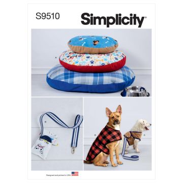 Simplicity Sewing Pattern 9510 (AA) - Adult & Children Hats All Sizes