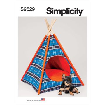 Simplicity Sewing Pattern 9529 (OS) - Pet Tent One Size