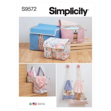 Simplicity Sewing Pattern 9572 (OS) - Organizers One Size