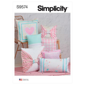 Simplicity Sewing Pattern 9574 (OS) - Pillows One Size
