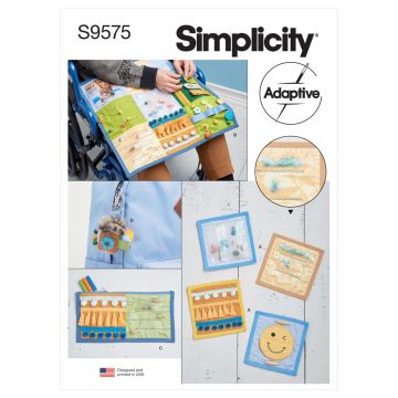 Simplicity Sewing Pattern 9575 (OS) - Fidget Quilt, Case & Fob One Size