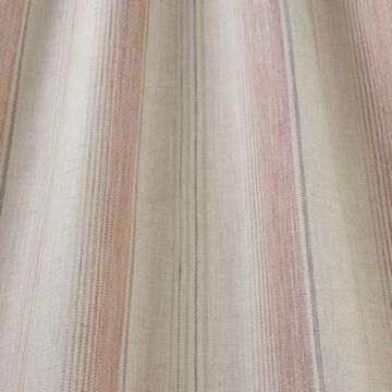 ILIV Sackville Stripe Curtain and Upholstery Fabric Rosa 138cm