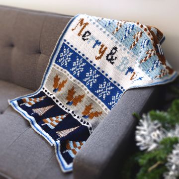 The Official 2022 WoolBox Christmas Crochet Along Cygnet DK Kit - Scandi Colourway