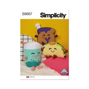 Simplicity Sewing Pattern 9667 (OS) Tea by Carla Reiss  One Size