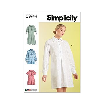 Simplicity Sewing Pattern 9744 (K5) Misses' Dresses  8-16