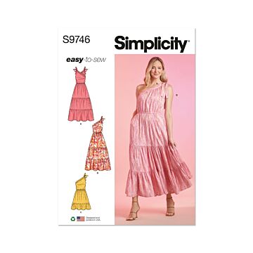 Simplicity Sewing Pattern 9746 (H5) Misses' Dresses  6-14