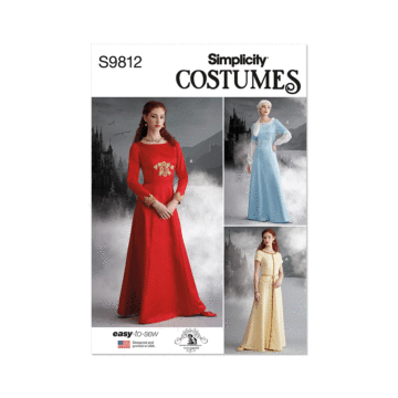 Simplicity Sewing Pattern 9812 (H5) Misses' Costumes  6-8-10-12-14