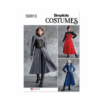 Simplicity Sewing Pattern 9813 (AA) Misses' and Women's Costumes  10-12-14-16-18