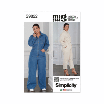 Simplicity Sewing Pattern 9822 (K5) Jumpsuits by Mimi G Style  8-10-12-14-16