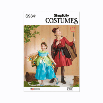 Simplicity Sewing Pattern 9841 (HH) Costumes by Andrea Schewe Designs  3-4-5-6