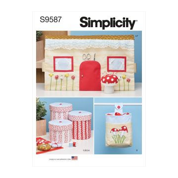 Simplicity Sewing Pattern 9587 (OS) - Room Accessories One Size