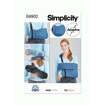 Simplicity Sewing Pattern 9902 (A) Wrap & Sling By Carla Reiss Design  XS-L