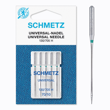 Schmetz Sewing Machine Needles: Universal  70(10) x 5pcs