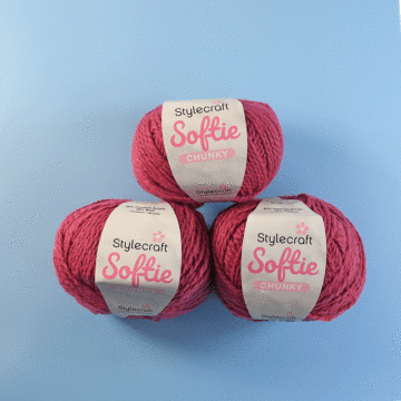 Stylecraft Softie Chunky Value Pack - 3 x 100g Balls