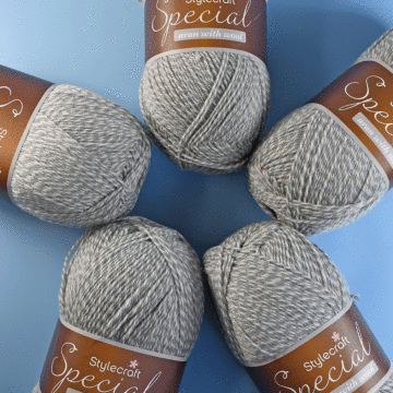 Stylecraft Special Aran with Wool Marl Value Pack - 5 x 400g Balls