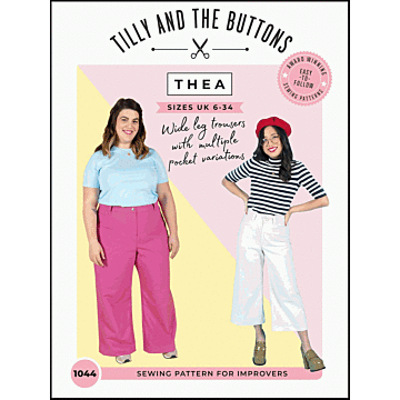 Tilly and the Buttons Sewing Pattern 1044 Thea Trousers  6-34