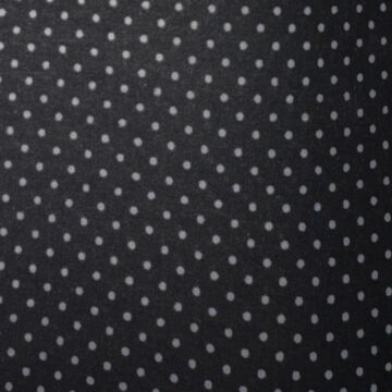 MP Spots Polycotton 1m - Black