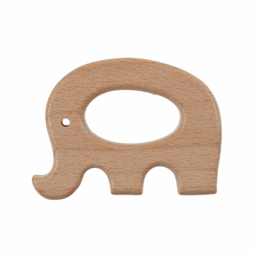 Trimits Wooden Craft Shapes Elephant Natural 5 x 6 x 1cm