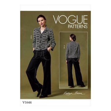 Vogue Sewing Pattern 1644 (A) - Misses Jacket & Pants 6-14 V1644A5 6-14