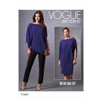 Vogue Sewing Pattern 1665 (A5) - Misses Sportswear 6-14 V1665A5 6-14