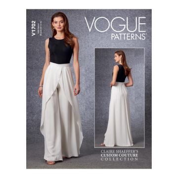 Vogue Sewing Pattern 1702 (A) - Misses Pants V1702R5 14-22 V1702R5 14-22