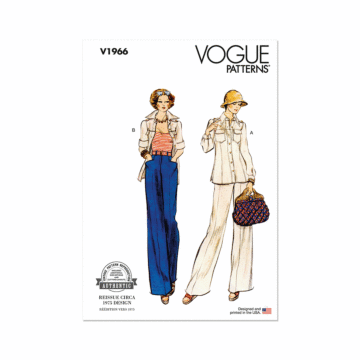 Vogue Sewing Pattern 1966 (Y5) Misses' Jacket and Pants  18-26