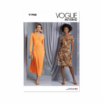 Vogue Sewing Pattern 1968 (Y5) Misses' Knit Dresses  18-26