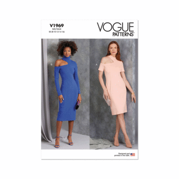 Vogue Sewing Pattern 1969 (B5) Misses' Knit Dresses  8-16