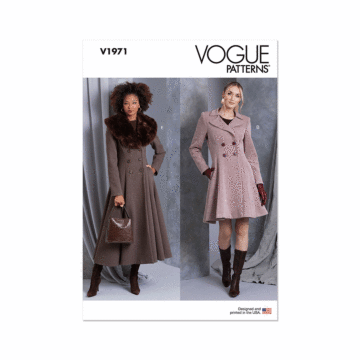 Vogue Sewing Pattern 1971 (H5) Misses' Coat in Five Lengths  6-14