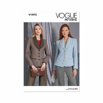 Vogue Sewing Pattern 1972 (H5) Misses' Jacket  6-14