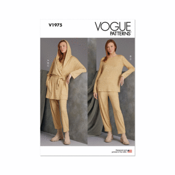 Vogue Sewing Pattern 1975 (A) Misses' Knit Jacket, Top & Pants  XS-XXL
