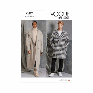 Vogue Sewing Pattern 1976 (AA) Men's Coat in Two Lengths  34-42