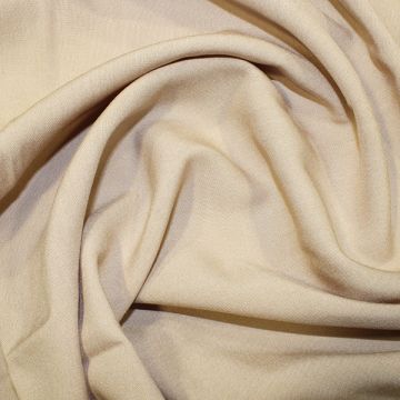 Plain Viscose Fabric Beige 142cm